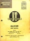 Oliver Shop Manual Super 99GMTC 950 990 995 770 880 Tractor Manual 0-13