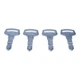 4PCS Ignition Key 15248-63700 6C040-55432 For Kubota B1700D B2401 B3000 B7510D