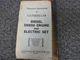 Caterpillar Cat Diesel D8800 Engine & Electric Set Owner Operator Manual Book