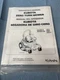 kubota zero turn more operators  manual models z411-z421-z421t