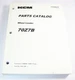 Kawasaki KCM 70Z7B Wheel Loader Parts Manual 70C8-5001 -
