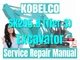 Kobelco Excavator SK295-8 (Tier-3) Service Repair Manual