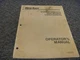New Idea 5209 & 5212 Disc Mower Conditioner Operator Instruction Manual 