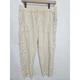 Soft Surroundings Cream Linen Blend Cargo Pants Womens Medium 2EH16Beige Utility