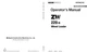 HITACHI ZW220-6 Wheel Loader Operators Manual
