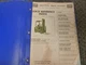 Clark Model C500-50 Forklift Lift Truck Parts Catalog Manual