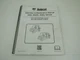 Bobcat 3400 3400XL Utility Vehicle Operation & Maintenance Manual 7245511