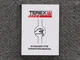 Terex HI RANGER XT60 Bucket Truck Owner Operator Maintenance Manual User Guide