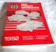 1992 Geo New Product Information Service Manual ST370-92NPI