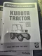 Kubota M4950 M5950 M6950 M7950 M8950 Operators Owners Manual Tractors Diesel
