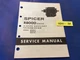 Dana Spicer Transmission Service Manual R8000 Series 3-Speed auxiliary R8031-P,Q