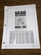 SCAG MODEL SWZ ILLUSTRATED PARTS LIST SWZ36A-15KA Model Year 2003