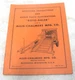 VINTAGE 1950S ALLIS CHALMERS TRACTOR ROTO BALER OPERATORS MANUAL