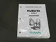 Kubota K008-3 Excavator Parts Manual Exploded View Diagram Book