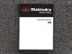 MAHINDRA WHEEL TRACTORS 3510 Operator Owner Maintenance Manual