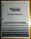 WFE White Motorola Alternator Technical Service Manual 432 887 2/85 2-135 2-155
