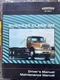 2005 Freightliner Business Class M2 Maintenance / Drivers Manual A24-01238-000
