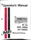 Massey Ferguson MF 520 Wheel Tandem Disc Harrow Operator's Manual