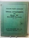 Original Allis Chalmers, Model 90 All Crop Harvester Parts Catalog