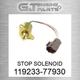 119233-77930 STOP SOLENOID fits YANMAR (NEW AFTERMARKET)