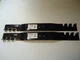 2 Pack Copperhead Mulching Blades For Toro 22" Recycler 108-9764-03 131-4547-03