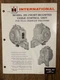 Vintage IH International Harvester Model 150 cable TD-24 Crawler Tractor Flyer