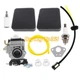 Carburetor Air Filter Kit For Earthquake E43 E43WC E43CE Auger 300486 Trimmer