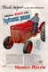 1958 Massey Harris Model MH-50 Tractor Original Color Ad 