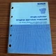 KOHLER Single Cylinder Engine Service Manual K91 K141 K161 D181 K241 K301 K321