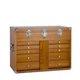 Gerstner International GI-T20A Red Oak 5-Drawer Hobby Tool Storage Chest