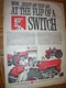 VINTAGE MASSEY FERGUSON ADVERTISING PAGE -MF  # 35  50  65 TRACTORS -1962