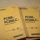 KOMATSU PC300-3 PC300LC-3 Crawler Excavator Spare Parts Manual Book Catalog List
