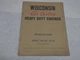 Wisconsin Models TR-10D TRA-10D Engine Instructions Book and Parts List Manual
