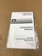 New Vintage John Deere Model 7/10/15 Utility Operator's Manual, OMM122926-A5