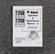 Bobcat T250 Turbo Skid Steer Track Loader Owner Operator Manual SN 523111001-