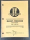 I&T Massey Ferguson Shop Manual Tractor Brochure IT MF25-MF130