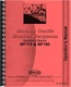 Massey Ferguson 175 Tractor Operators Manual 	 MH-O-MF175-180