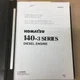 Komatsu 140-3 SERIES ENGINES SERVICE SHOP REPAIR MANUAL 6 CYLINDER DIESEL GUIDE