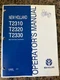 OEM  NEW HOLLAND OPERATORS MANUAL TRACTOR T2310 T2320 T2330 GEAR TRANSMISSION