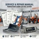 KUBOTA LA1153 LA1353 FRONT LOADER SERVICE REPAIR WORKSHOP MANUAL ON USB