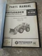 International Hough Payloader H-50B 1961 Parts Catalog Manual 