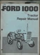 FORD TRACTORS EQUIPMENT ENGINE & LUBRICATION SYSTEM Model 1000 Repair Manual