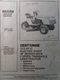 Sears Craftsman 12.0 IC hp 38" 5-sp Lawn Tractor Owner & Parts Manual 917.254650