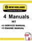 D150B New Holland Crawler Dozer Bull Engine Manual Service Repair Shop PDF USB