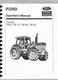 Ford TW 15 25 35 5 Diesel Tractor Operators Owners Manual