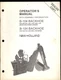 1987 FORD / NEW HOLLAND B-104 / B-124 BACKHOE OPERATOR`S MANUAL