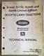 John Deere Scotts Lawn Tractors TM1776  Technical Manual