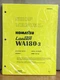 Komatsu WA180-3, Avance Wheel Loader Shop Service Repair Manual