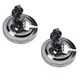 2X Fuel Cap KHH0140 105492A For Link Belt Excavator 130LX 160LX 210LX 240LX