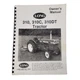 310, 310C, 310DT Tractor Owner's Manual Long Tractor